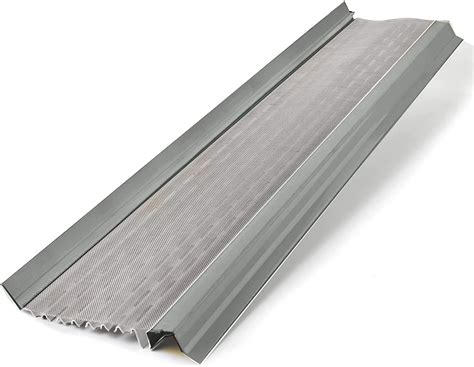 Waterlock Micromesh 5 inch Gutter Guards Leaf Protection, 35 Feet Light ... 