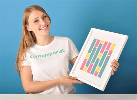 diy art project    modern paint chip art