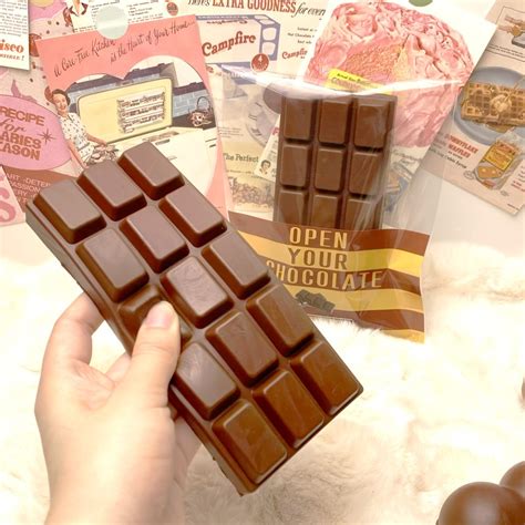 jumbo chocolate block squishy creamiicandy shop squishies