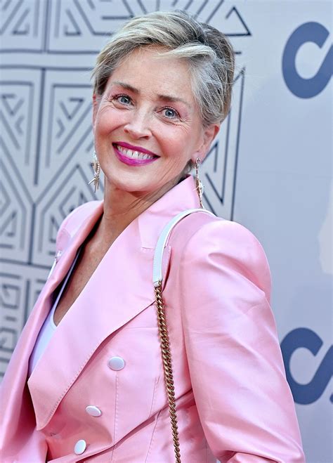 Sharon Stone Shares Empowering Topless Bikini Photo on Instagram