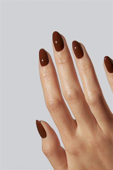 scout brown coffee nails walnut brown nail color gel polish