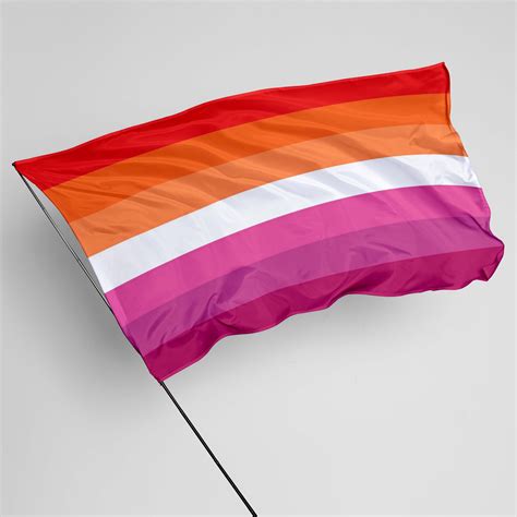 Bandera Lésbica / Bandera de Mesa LGBTQ / Máscara Protectora / LGBTQ