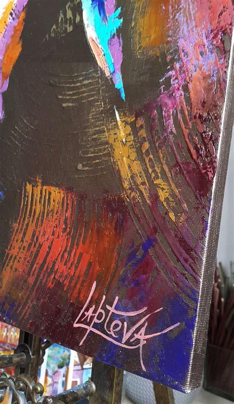 Painting Bright Love, Nude Girl, Naked W, Painting by Viktoria Lapteva