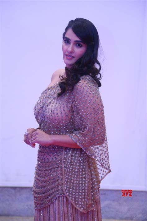 Actress Kavya Thapar Glam Stills From Bichagadu 2 Movie Pre Release