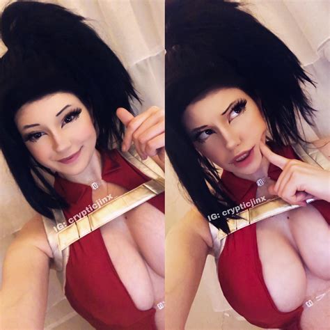 My Momo Yaoyorozu Cosplay (@crypticjinx_) I'm hoping to take full body