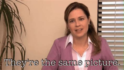 Theyre The Same Picture The Office GIF – Theyre The Same Picture The ...