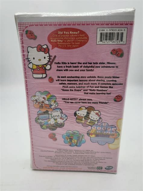 Hello Kittys Paradise - Vol. 1: Pretty Kitty (VHS, 2002) for sale