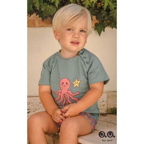 Jose Varon Summer 2023 Boy Swim Set Octopus and Sea Stars