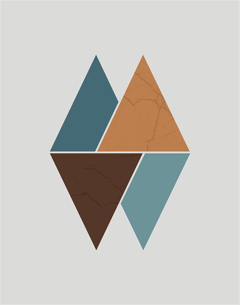 triangle texture  behance
