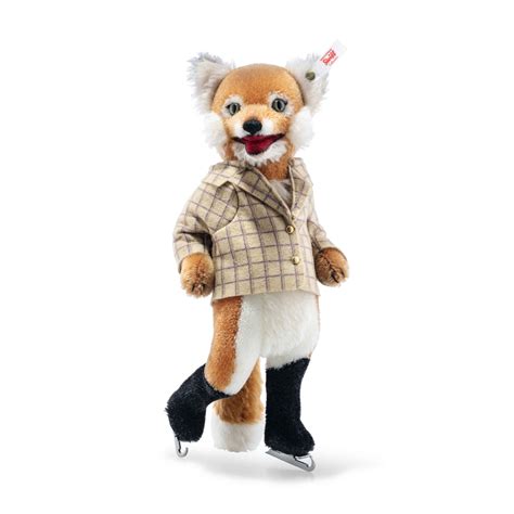 Fox ice skater, 26 cm, multicoloured - Steiff.com