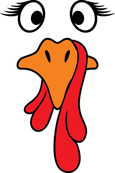 turkey bird face 7