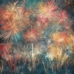bright fireworks art print poster  stock photo public domain pictures