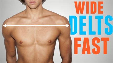 3 Exercises to Get WIDE Masculine Shoulders FAST - YouTube