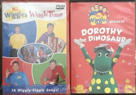 THE WIGGLES DVD - wiggle time 16 songs & Dorothy the dinosaur NTSC 1 ...