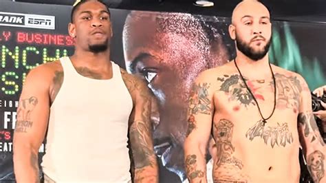 Jared Anderson Vs Bakole The Official Weigh In Results