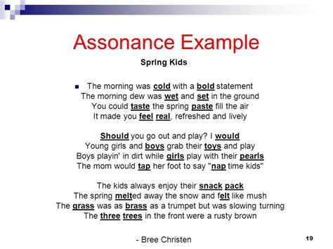 Examples of #Assonance #literaryelements #literarytechniques # ...