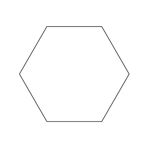 Hexagon Template Printable