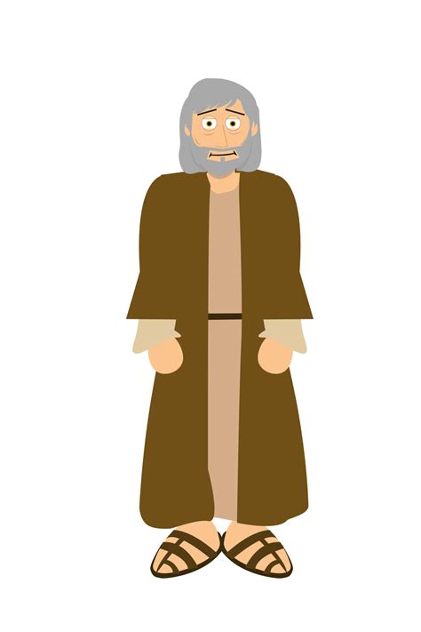 Cartoon Bible Character - Noah 22278411 PNG