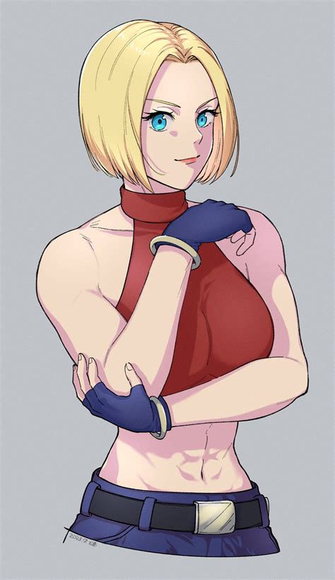 Blue Mary by Paddy G : r/kof