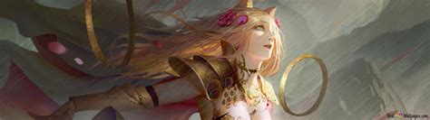 animal girl warrior  wallpaper