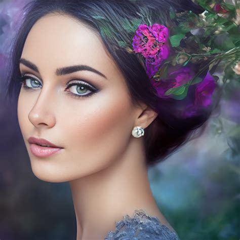 Beautiful woman portrait