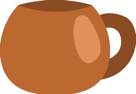 Espresso cup, illustration, vector on a white background. 13704549 ...