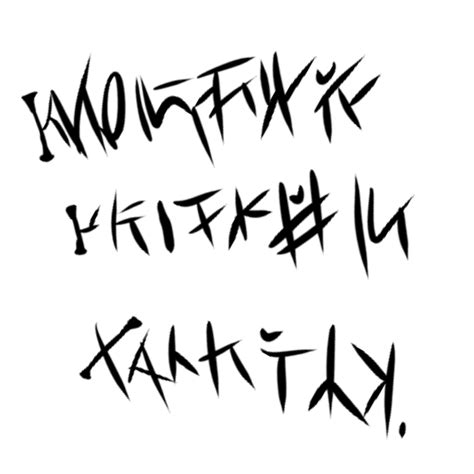 Random digital asemic stuff, kinda looks like a broken latin? : neography