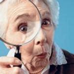 Old lady magnifying glass Meme Generator - Imgflip