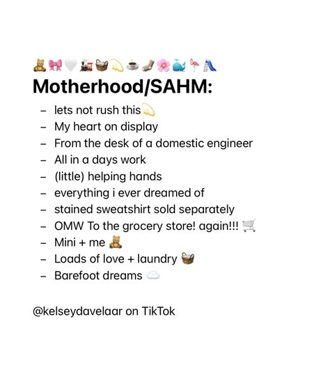 SAHM and motherhood captions for instagram, family photo dump in 2025