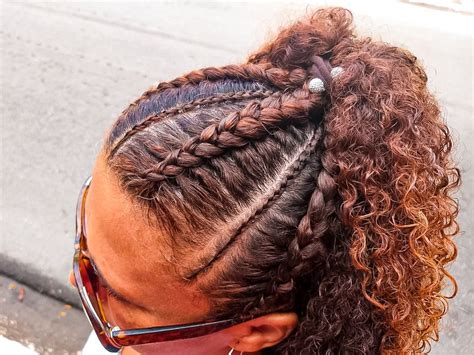 Trança Meia Cabeça Cabelo Curto - Nagô meia cabeça | Penteados noiva cabelo curto, Cabelo, Ideias de cabelo