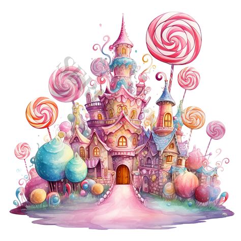 Candy Castle Drawing