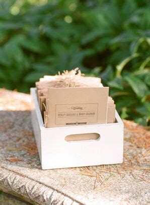 Rustic Wedding Programs