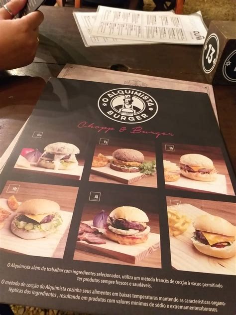 O Alquimista Burger - Menu em O Alquimista Burger restaurante, Bombinhas