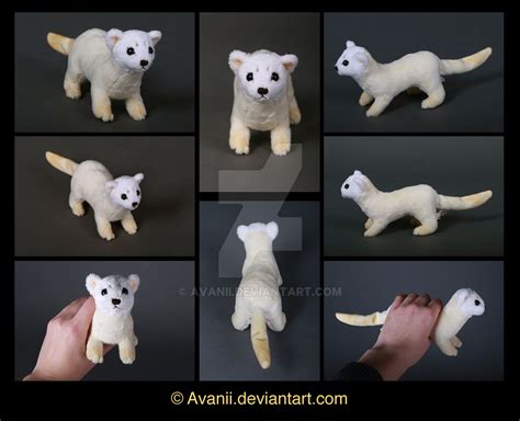 Plushie Commission: Japanese Marten by Avanii on DeviantArt