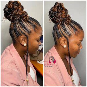 Beautiful Stylish Trendy Jamaican Cornrows Braids - African Hairstyles