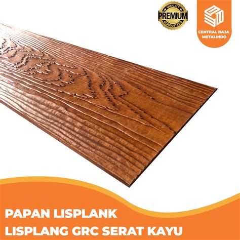 jual papan lisplank lisplang grc serat kayu shopee indonesia