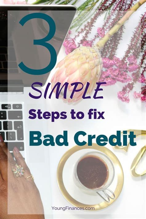 how to fix bad credit
