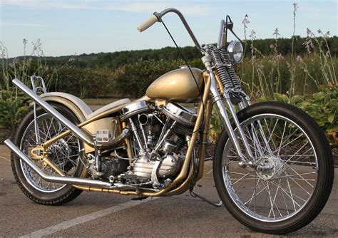 Harley-Davidson Panhead Chopper – Right Side | Bike-urious