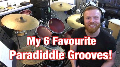 favourite paradiddle grooves youtube