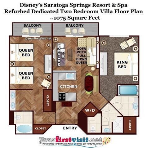 Refurbed Rooms at Disney's Saratoga Springs Resort & Spa