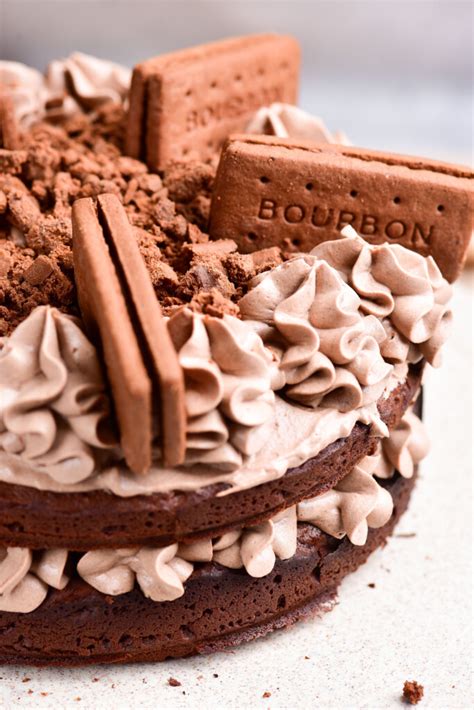 Chocolate Bourbon Biscuit Cake | Sims Home Kitchen