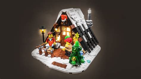 Lego® Instructions Winter Cottage