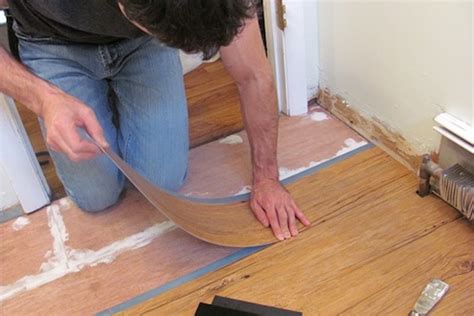 How To Lay Vinyl Floor In A Room - how thick vinyl wood flooring