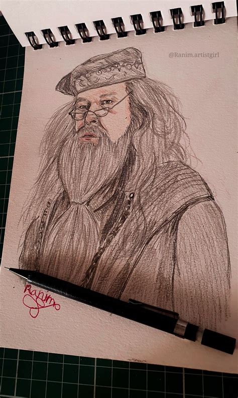 albus dumbledore sketch