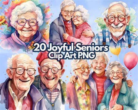 clipart seniors