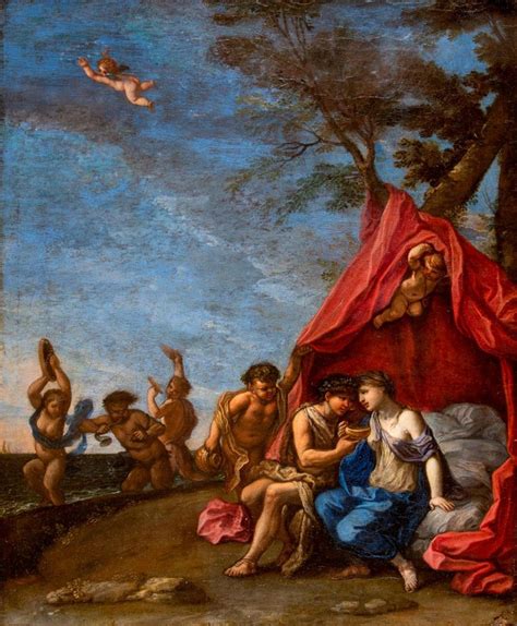 Giovanni Francesco Romanelli | Bacchus et Ariane sur l'île de Naxos