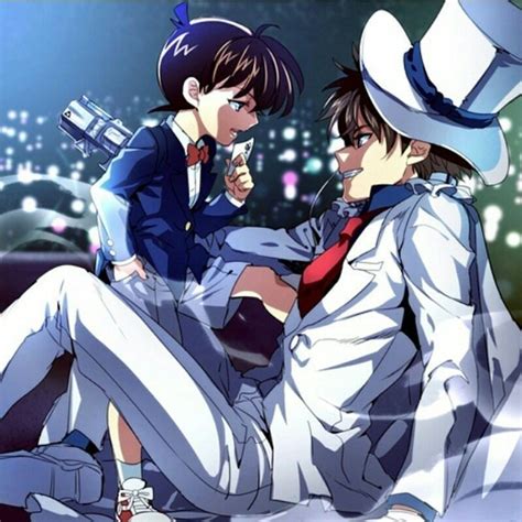 shinnichi va kaito kid anime liebe detektiv conan kaito detectiv conan