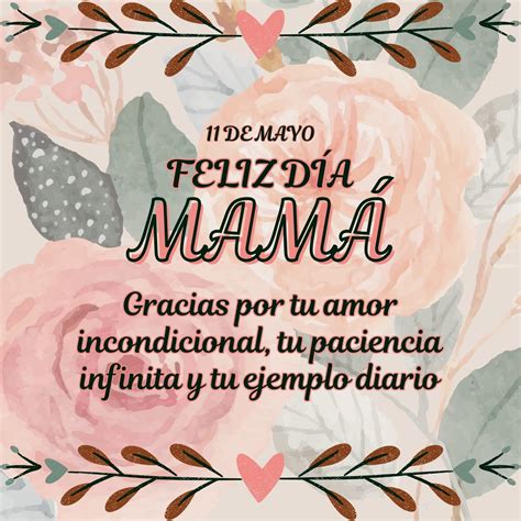 Feliz Dia De Las Madres Tarjetas Tarjeta De Feliz Día De La Madre Con