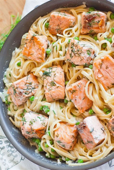Salmon Alfredo Recipe