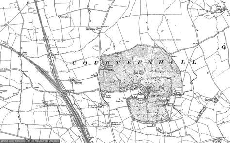 maps  roade cutting northamptonshire francis frith